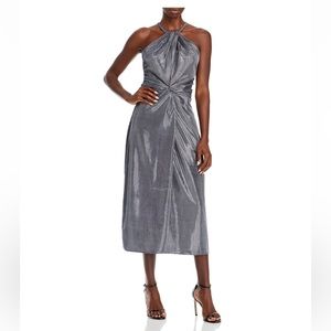 Ramy Brook Dina metallic dress NWT